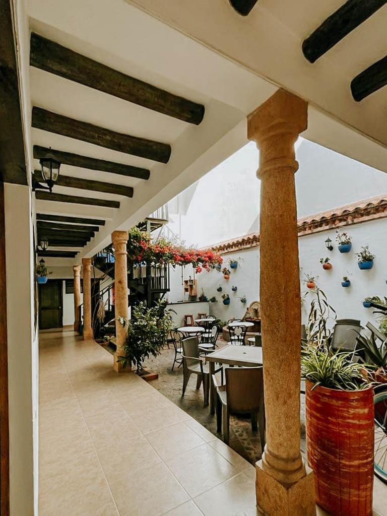 Hotel Verona Villa De Leyva Eksteriør bilde
