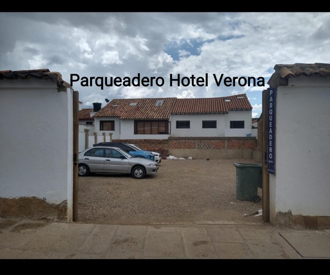 Hotel Verona Villa De Leyva Eksteriør bilde